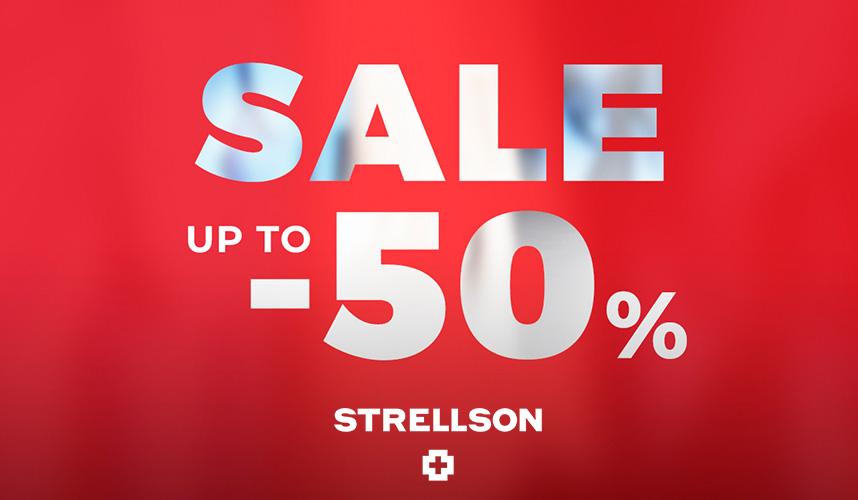 SALE в магазинах STRELLSON до -50%!
